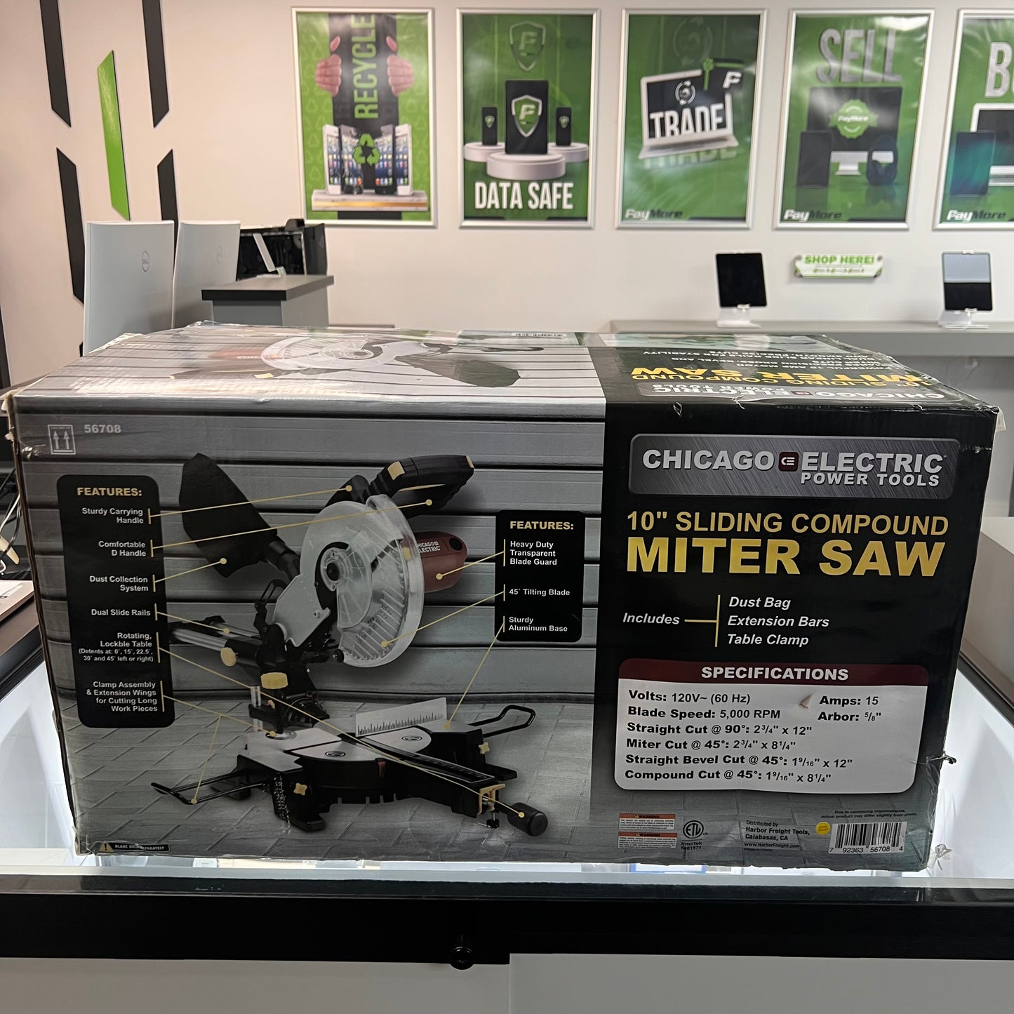 Chicago Electric Miter Saw 56708