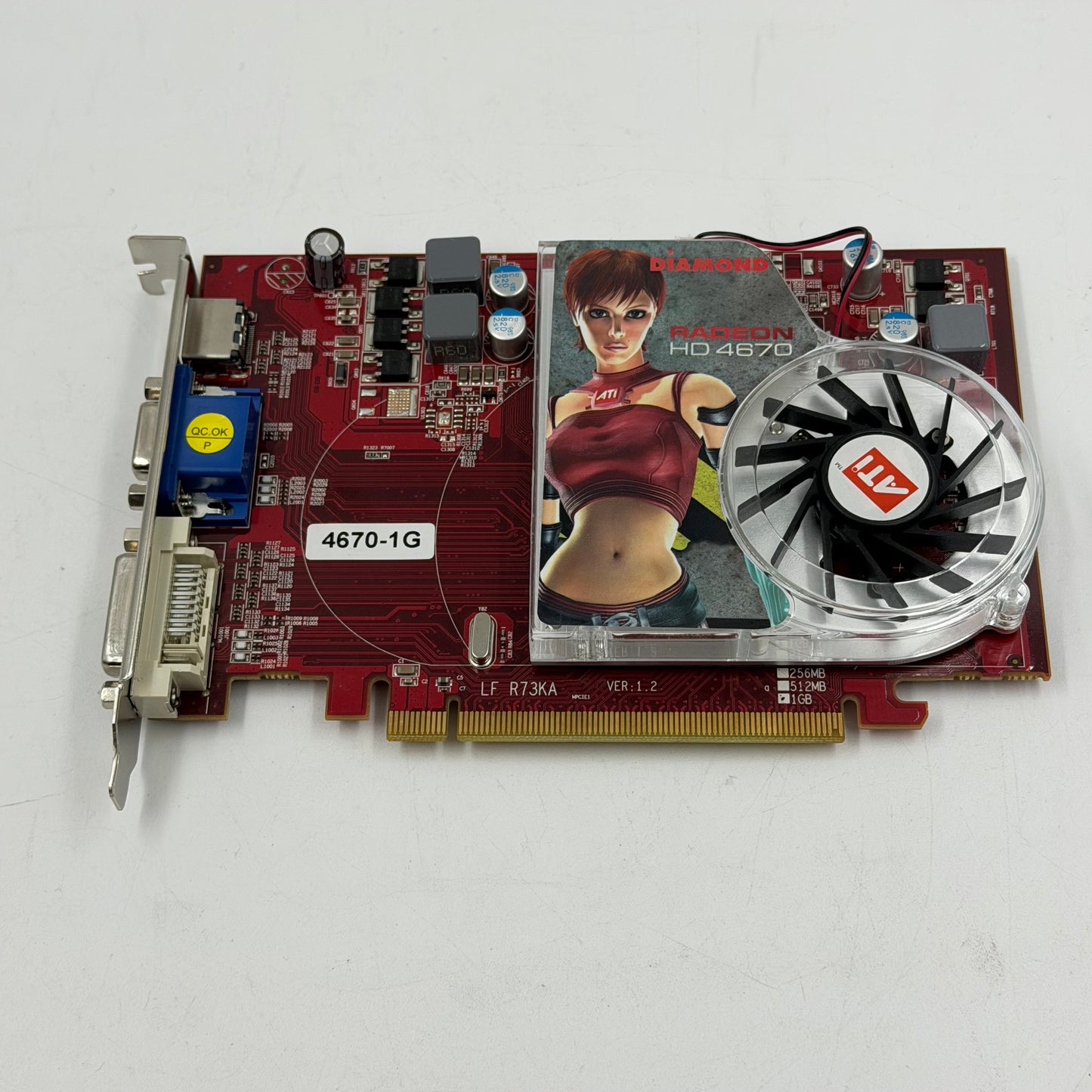 Lot of 3 ATI Graphics Card Including V7700