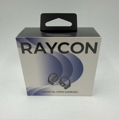 New Raycon Open Earbuds Wireless In-Ear Bluetooth Headphones Black RBO715