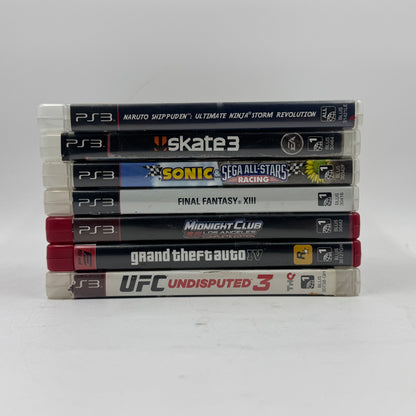 Lot of 12 Sony PlayStation 3 PS3 Games