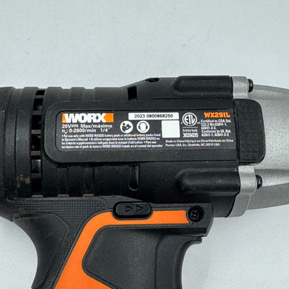 WORX WX29IL 20V Cordless Impact Driver