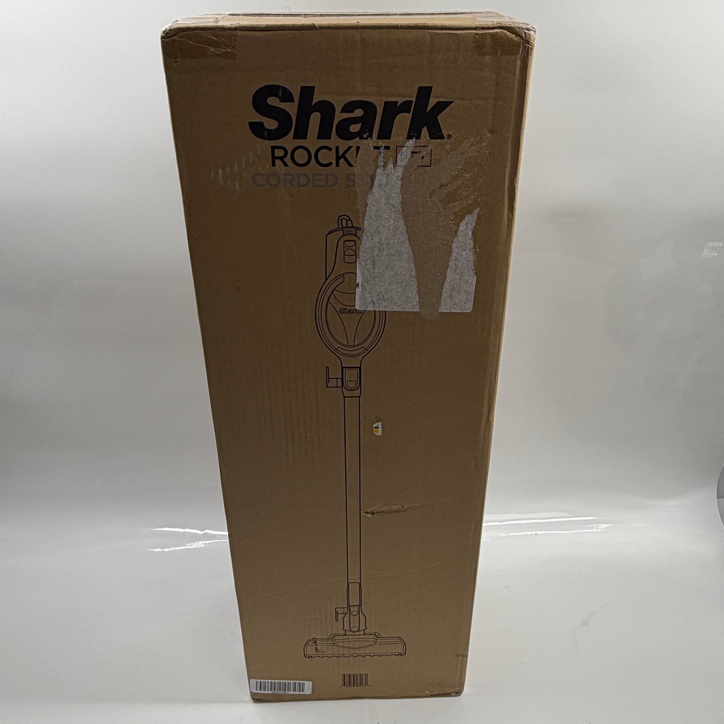 New Shark Rocket Pet Bagless Corded Smart Vacuum Cleaner Black HV301