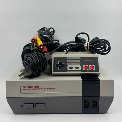 Nintendo Entertainment System NES Video Game Console Gray