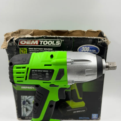 OEM Tools 24670 20V 1/2" Cordless Impact Wrench