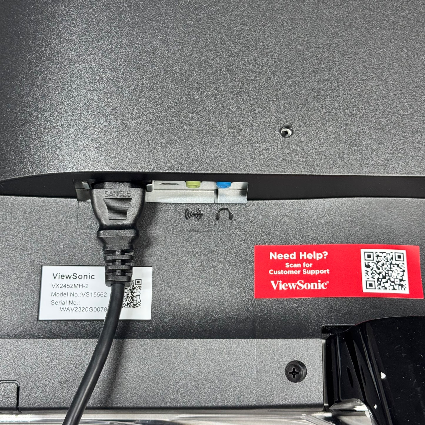 ViewSonic Full HD Widescreen LCD Monitor VX2452MH