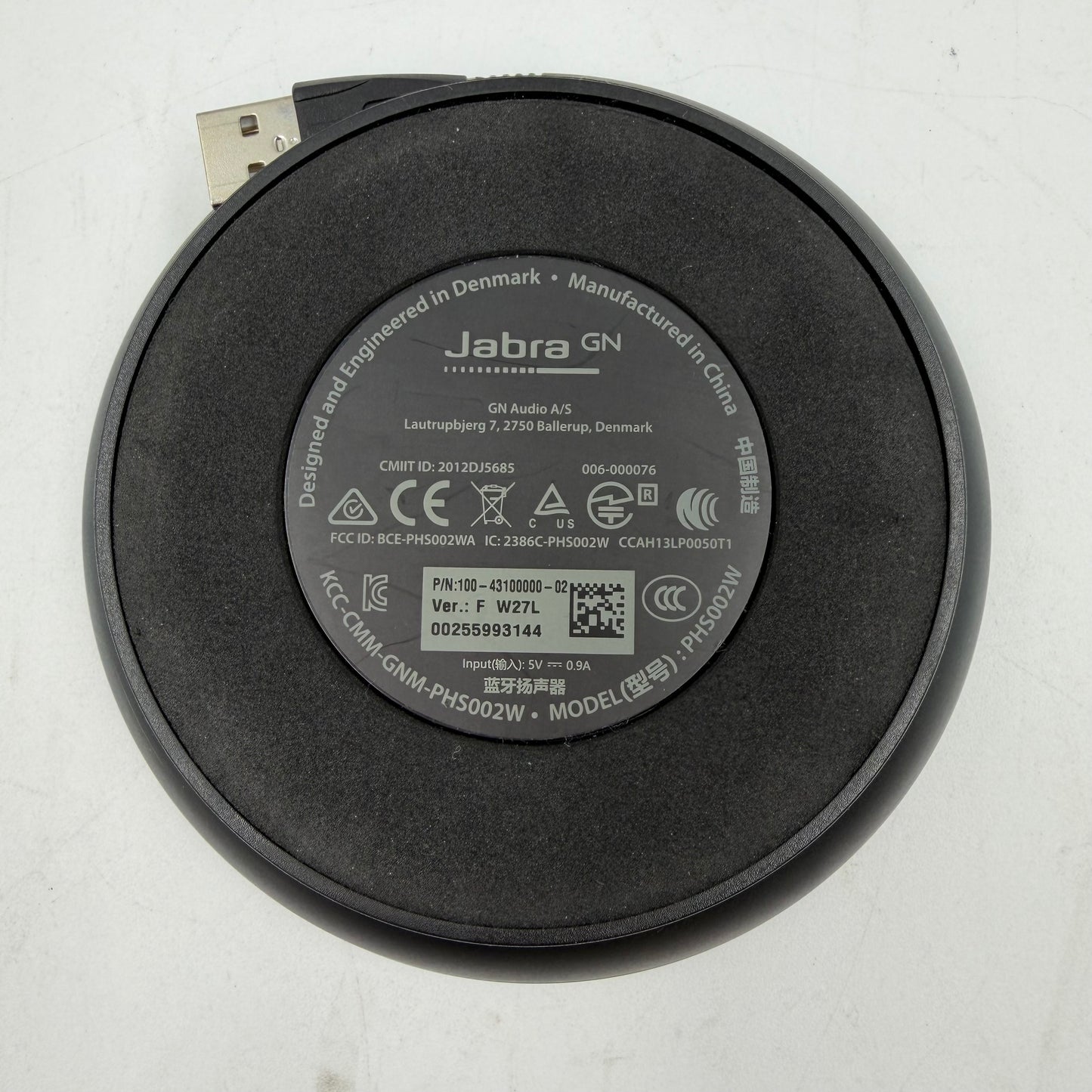 Jabra Speak 510 Bluetooth Speaker Black PHS002W