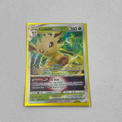 Pokémon TCG Leafeon V Star SWSH195 English Bundle