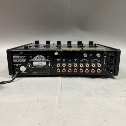 Realistic Stereo Mixing Console 2-Channel DJ Mixer