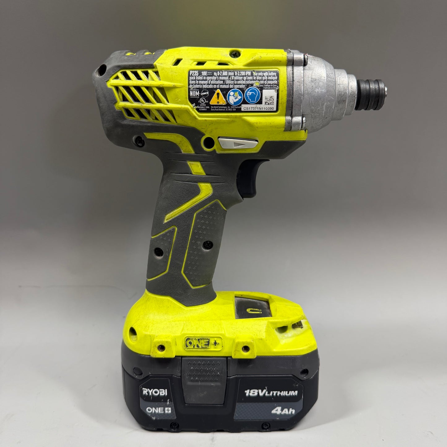 Ryobi P235 18V Cordless Impact Driver