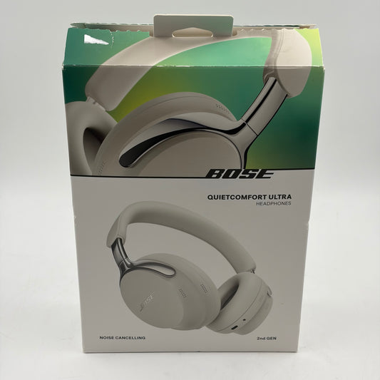 Bose QuietComfort Ultra 2nd Gen Over-Ear Bluetooth Headphones White 890101-0200