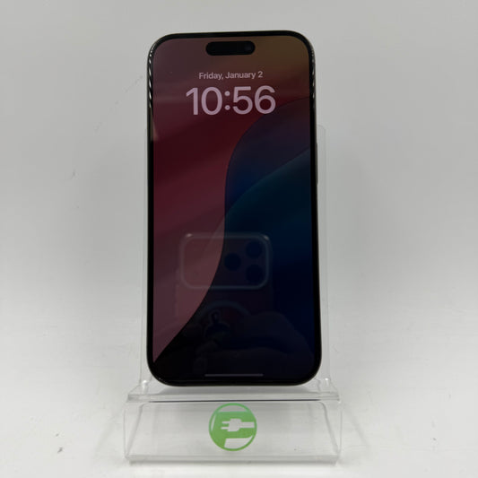 Factory Unlocked Apple iPhone 15 Pro 256GB Black Titanium MTQR3LL/A