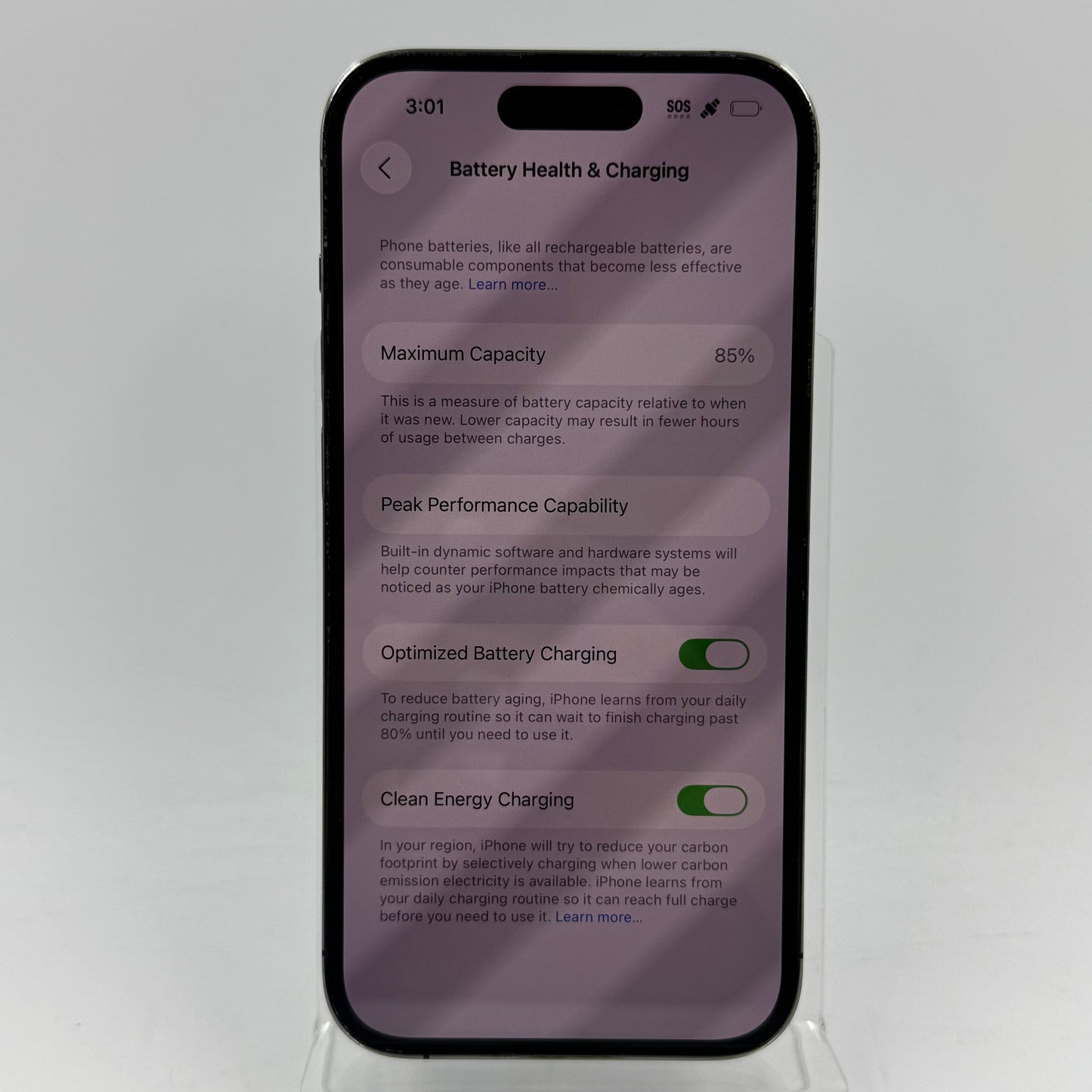 Unlocked Apple iPhone 14 Pro 128GB (Deep Purple)