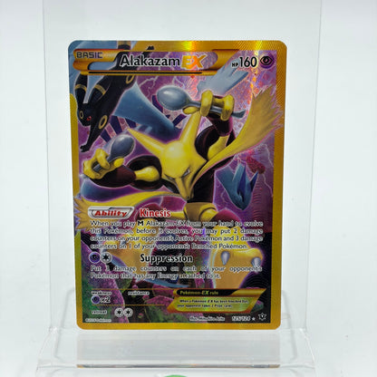 Pokémon TCG Fates Collide Alakazam EX 125/124 Holo English