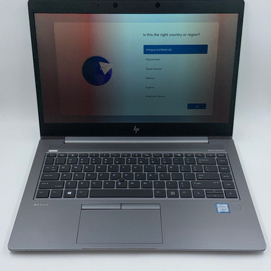 HP ZBook 14u G6 15.6" i5-8365U 1.6GHz 16GB RAM 512GB SSD