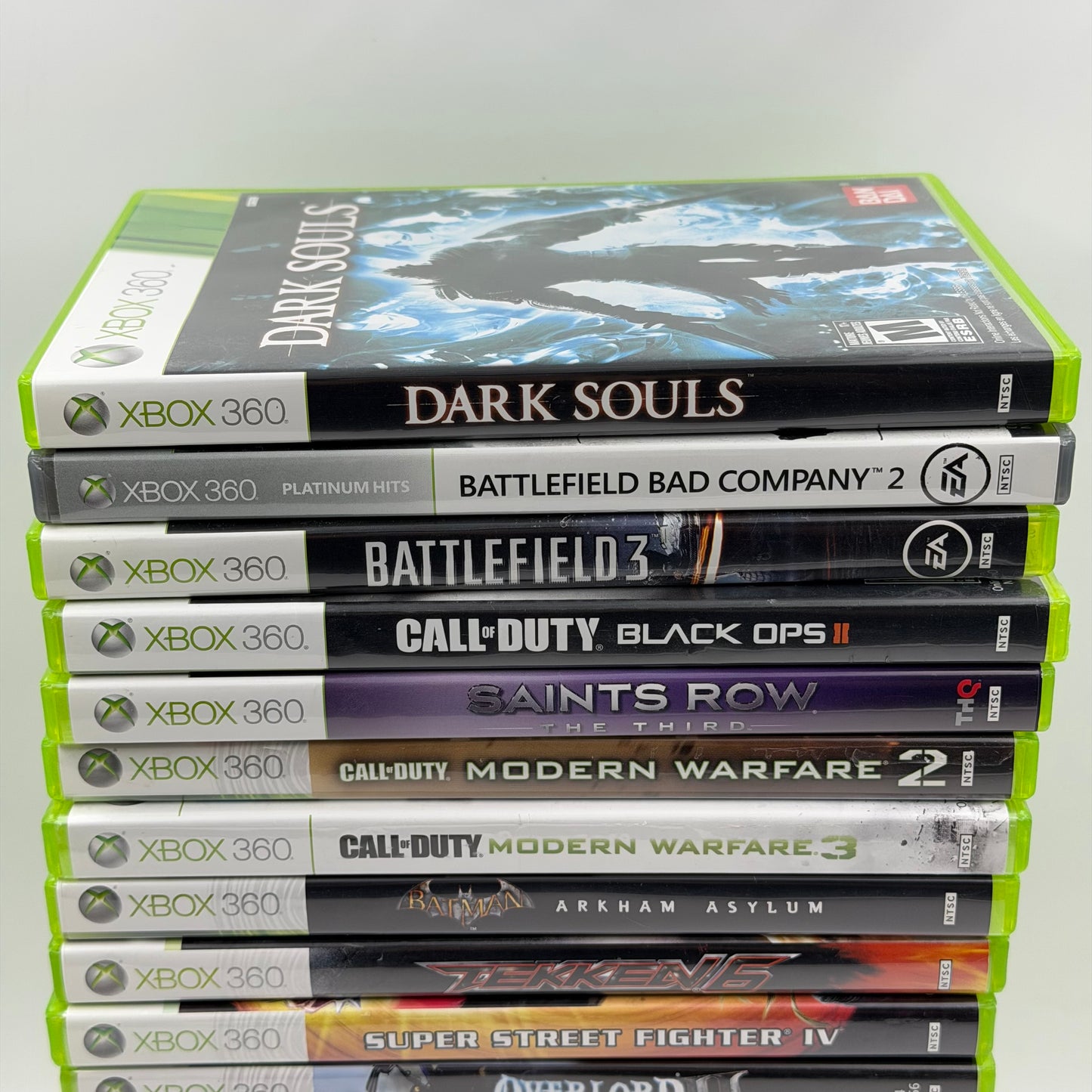 Lot of 20 Microsoft Xbox 360 Games Featuring Platinum Hits