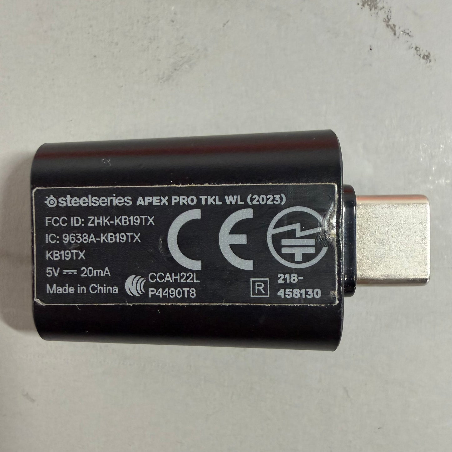 Steelseries APEX PRO TKL WIRELESS Wireless KB19