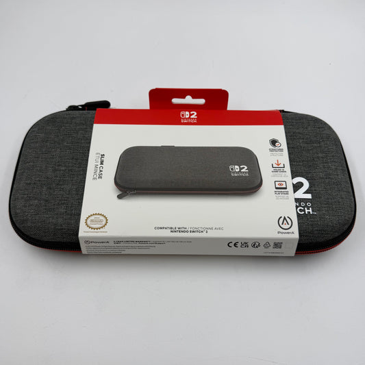 PowerA Switch 2 Slim Gray Travel Case For Switch