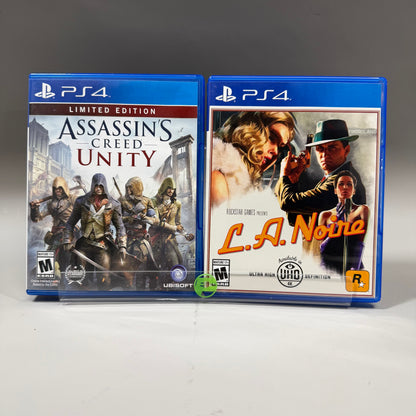 Lot of 2 Sony PlayStation 4 PS4 Games