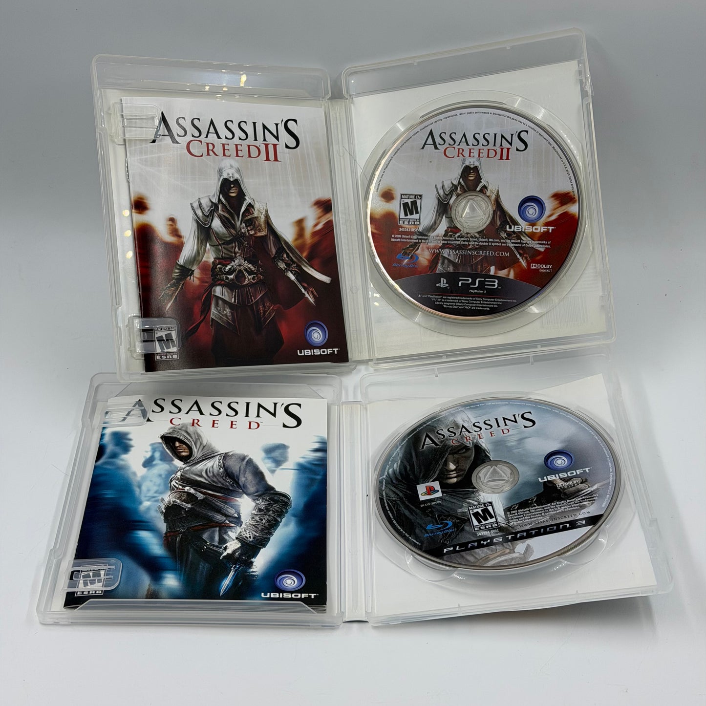 Assassin's Creed Lot of 4 Sony PlayStation 3 PS3 Game Bundle