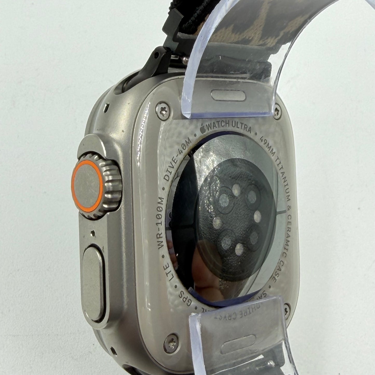 Unlocked Apple Watch Ultra 2 49MM Natural Titanium Aftermarket Band MRET3LL/A