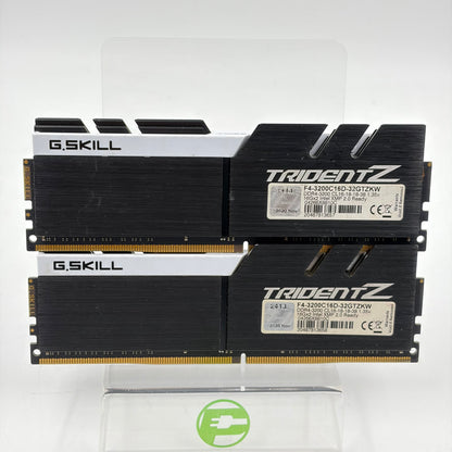 G.Skill TridentZ 32GB (2x16GB) RAM DDR4 3200MHz F4-3200C16D-32GTZKW