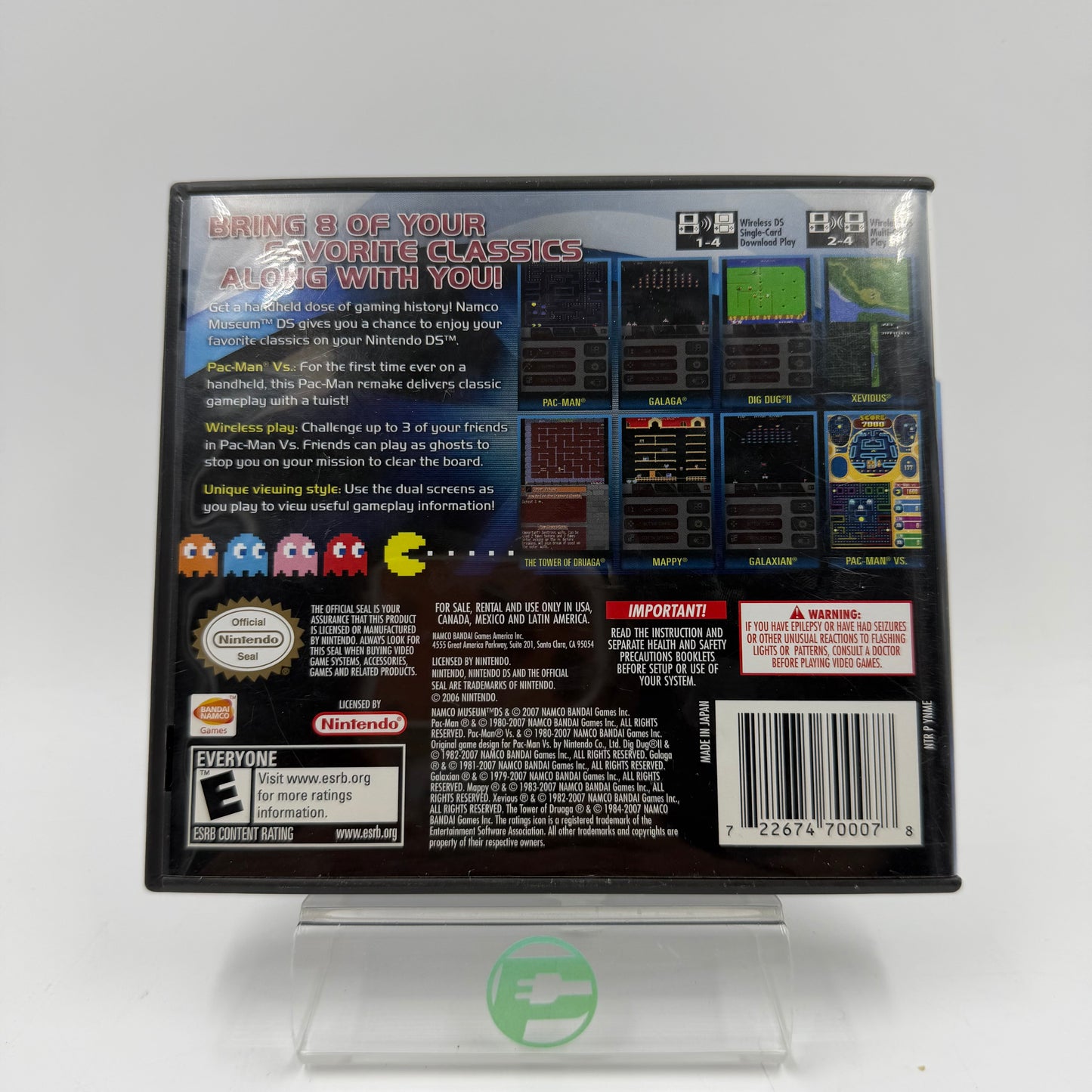 Namco Museum (Nintendo DS, 2007)