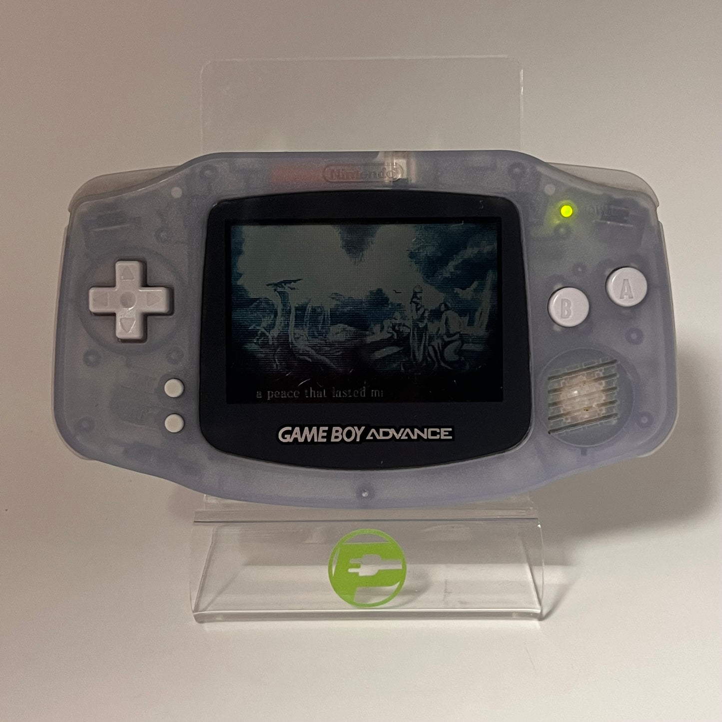 Nintendo Game Boy Advance Handheld Game Console AGB-001 Clear