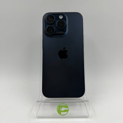 Unlocked Apple iPhone 15 Pro 256GB Blue MTQV3LL/A