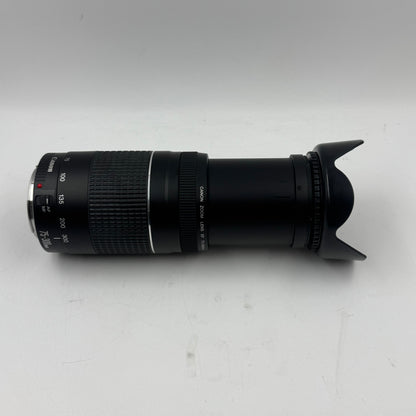 Canon EF 75-300mm f/4-5.6 IIIAuto & Manual Lens, Motorized Lens