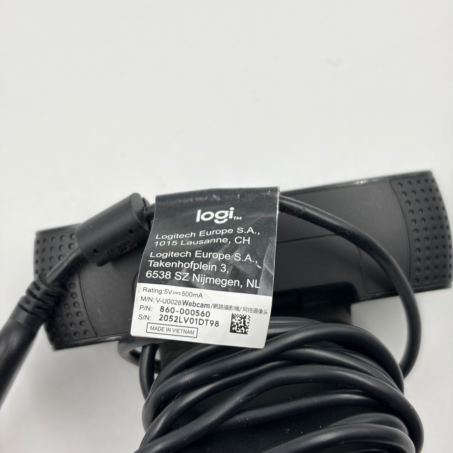 Logitech Logi WebCam HD 1080p Webcam 860-000560
