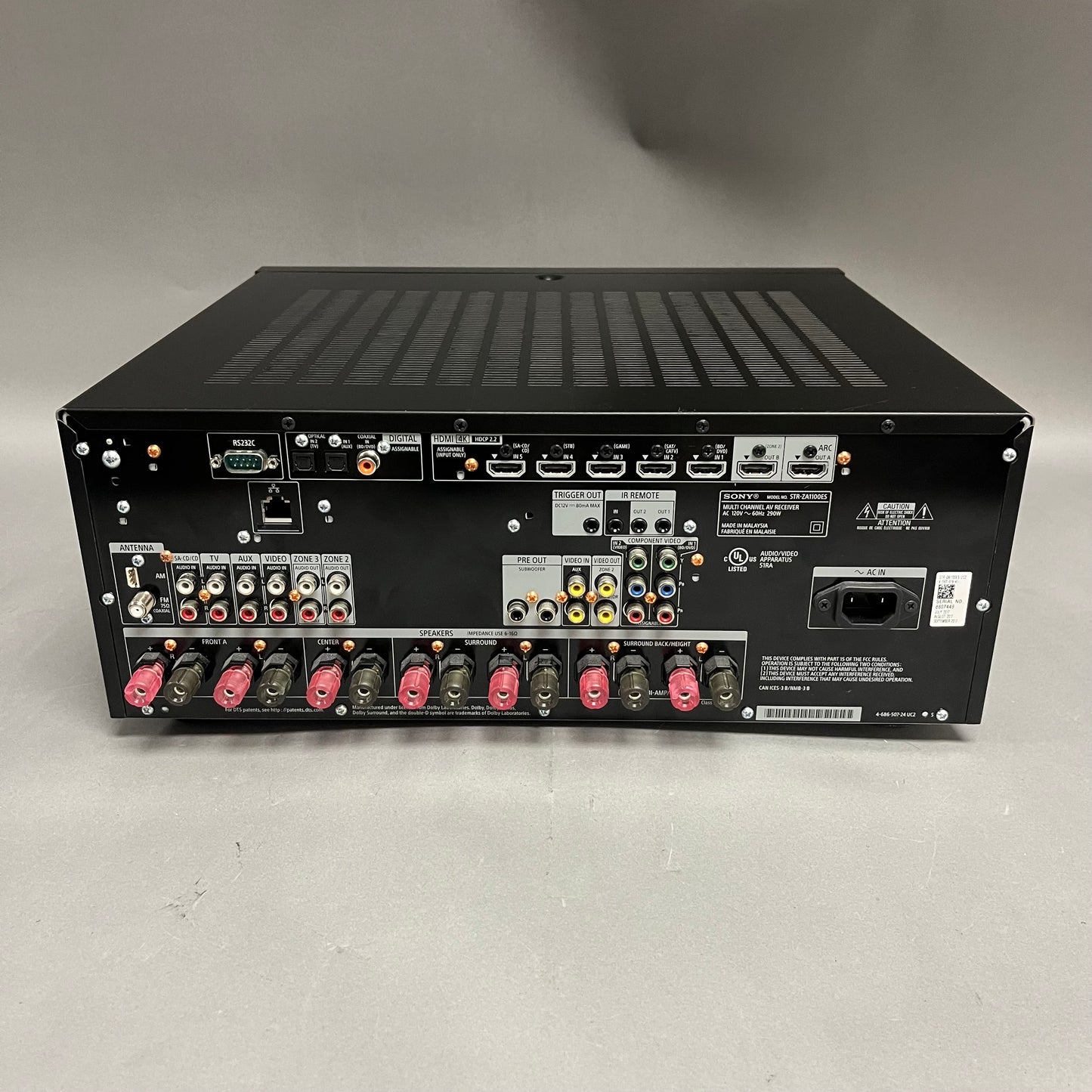 Sony STR Receiver  ZA1100ES
