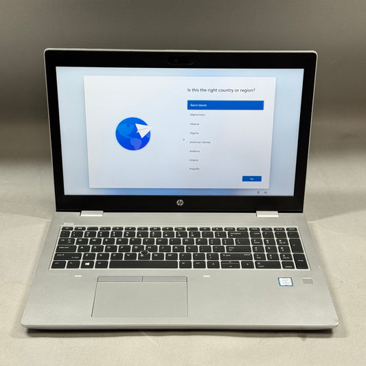 HP ProBook 650 G5 15.6" i5-8265U 1.80GHz 8GB RAM 512GB SSD Silver