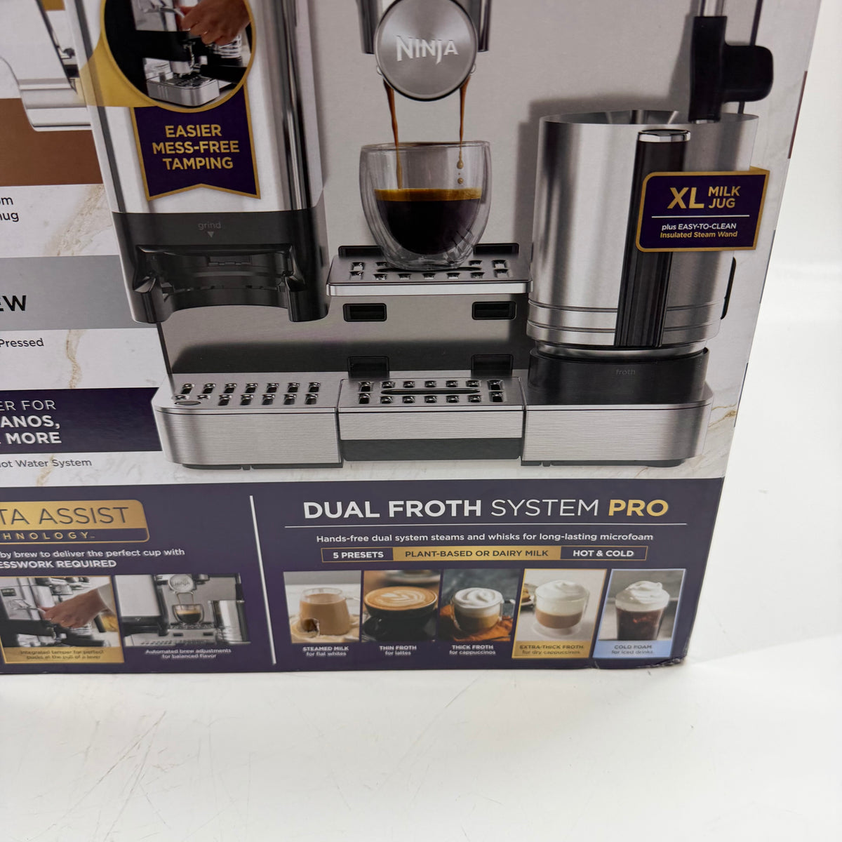 New Ninja Luxe Cafe Pro Barista Assist ES701