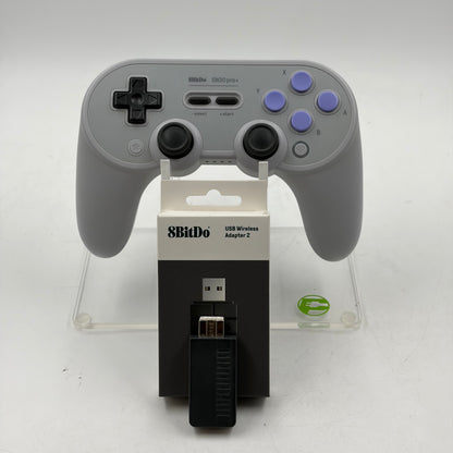 8BitDo SN30 Pro Plus Gray 80GA Controller Multi-Platform