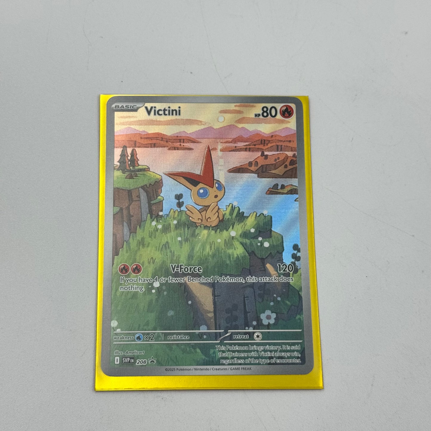 Pokémon TCG SVP Victini 208 Promo Bundle English