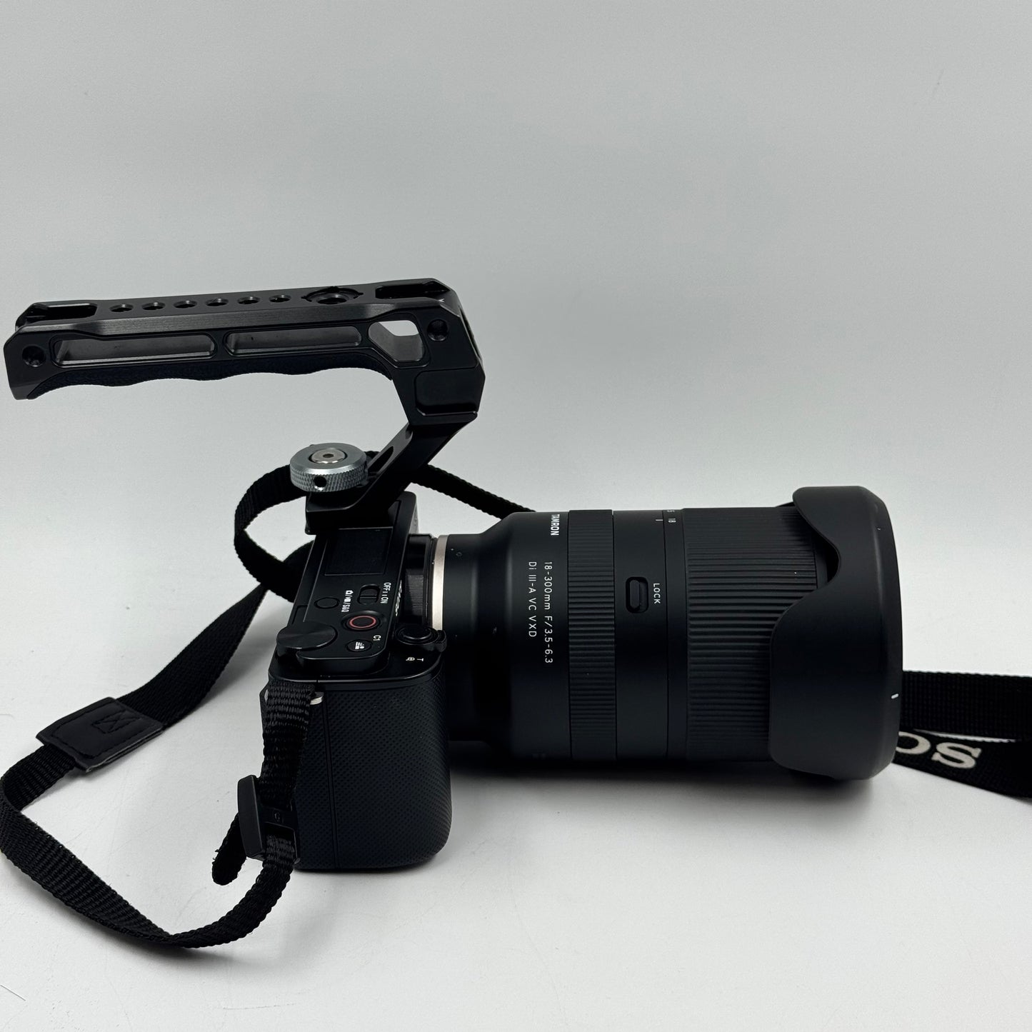 Sony Alpha ZV-E10 24MP Mirrorless Digital Camera w/Tamron 18-300mm F/3.5-6.3 Di III-A VC VXD