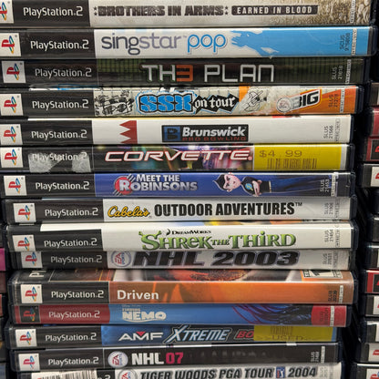 Lot of 100 Sony PlayStation 2 PS2 Games UNTESTED