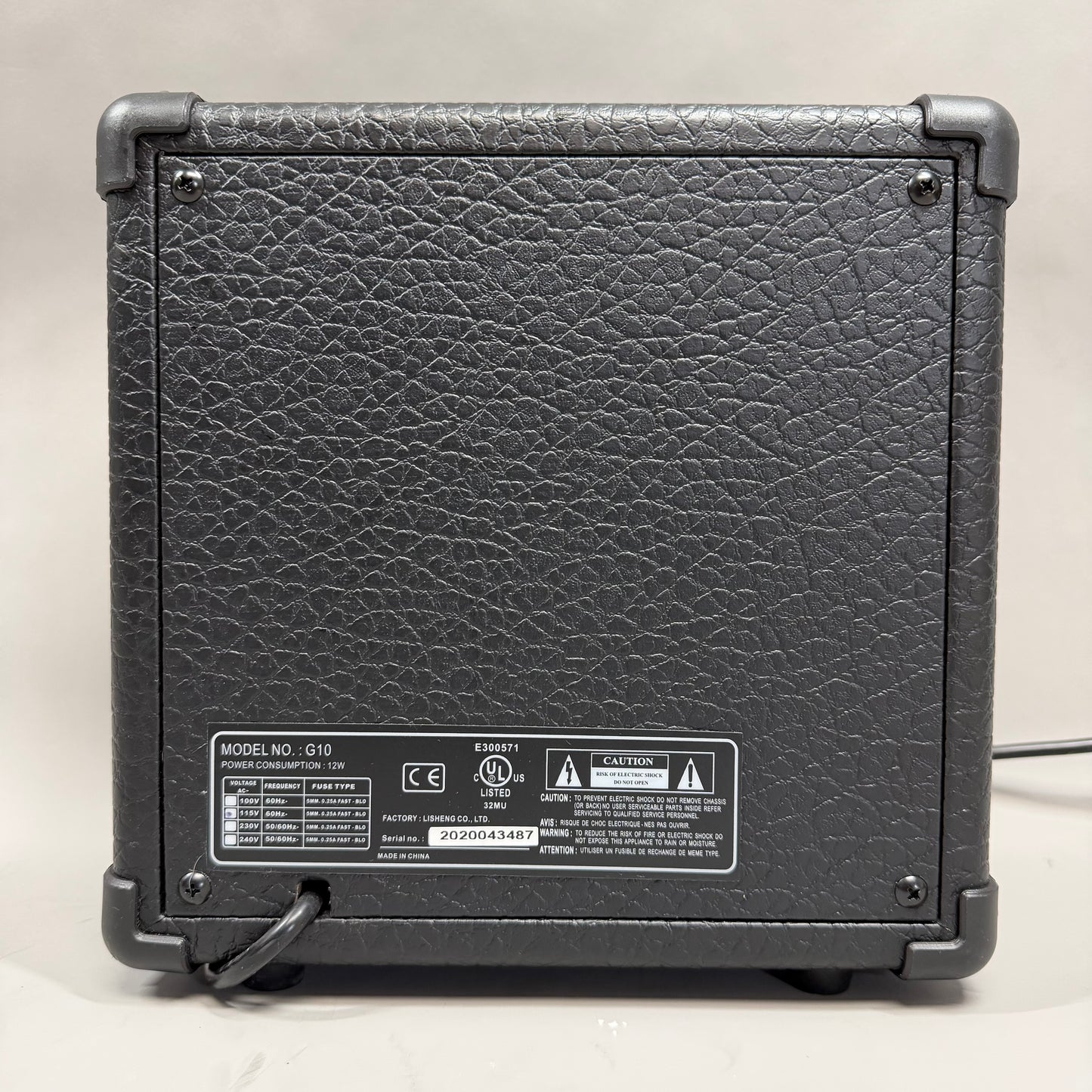 Rouge G10 Amplifier E300571