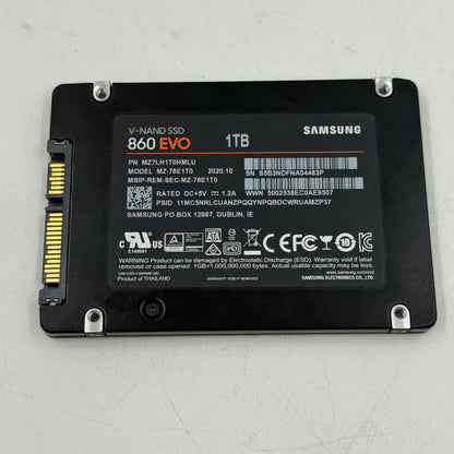 Samsung Internal 860 Evo 1TB SATA SSD MZ-76E1T0