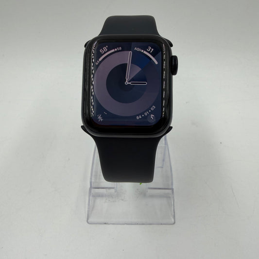 Unlocked Apple Watch SE 2nd Gen 40MM Midnight Aluminum Black Solo Loop MRG63LL/A
