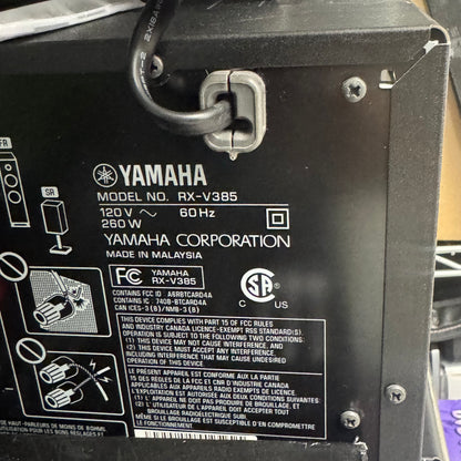 Yamaha RX-V385 Stereo Reciever