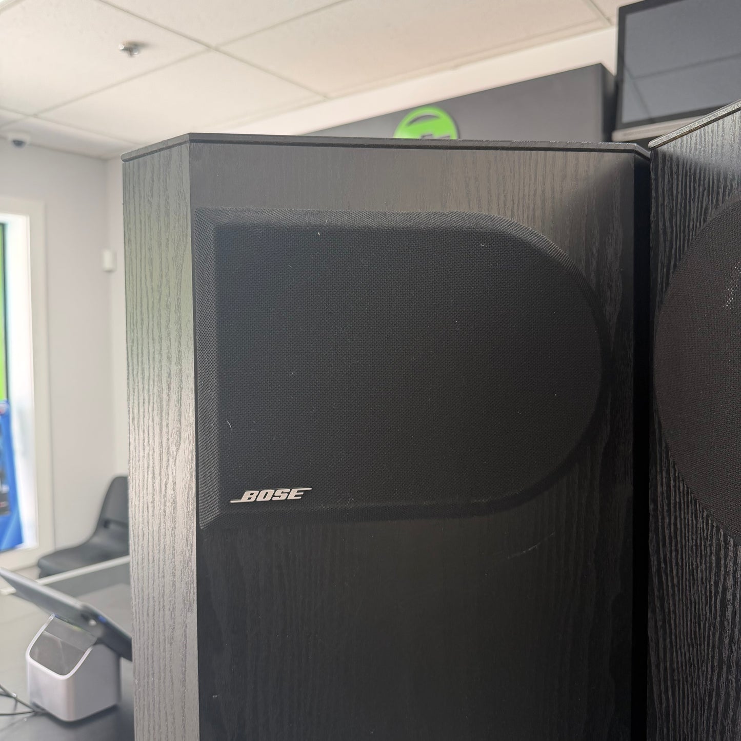 Bose 401 Direct Reflecting Speakers with Stereo Space Array Tower Speakers Black
