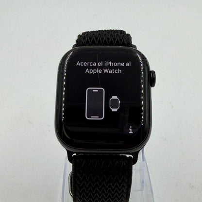 GPS Only Apple Watch Series 10 46MM Black Aluminum Aftermarket Band MWP73LL/A