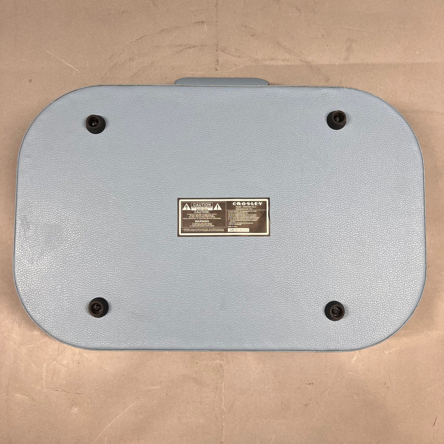 Crosley  Discovery Portable Turntable Bluetooth, Wired, AV CR8009A-GLC