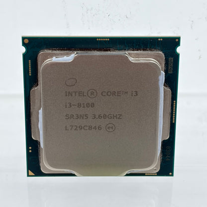 Intel Core i3-8100 3.60GHz Quad Core 4 Thread LGA 1151