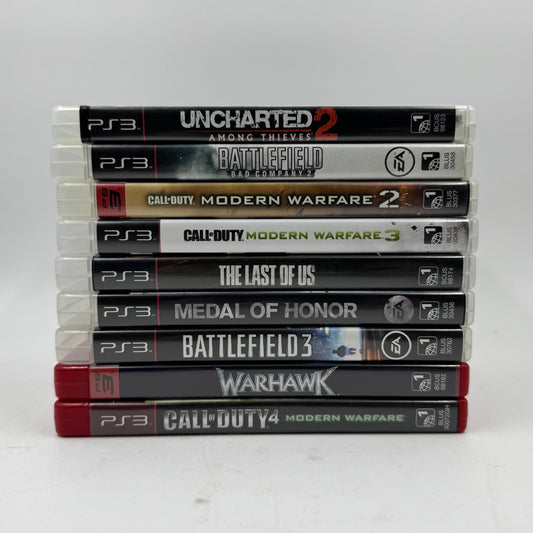 Lot of 9 Sony PlayStation 3 PS3 Games
