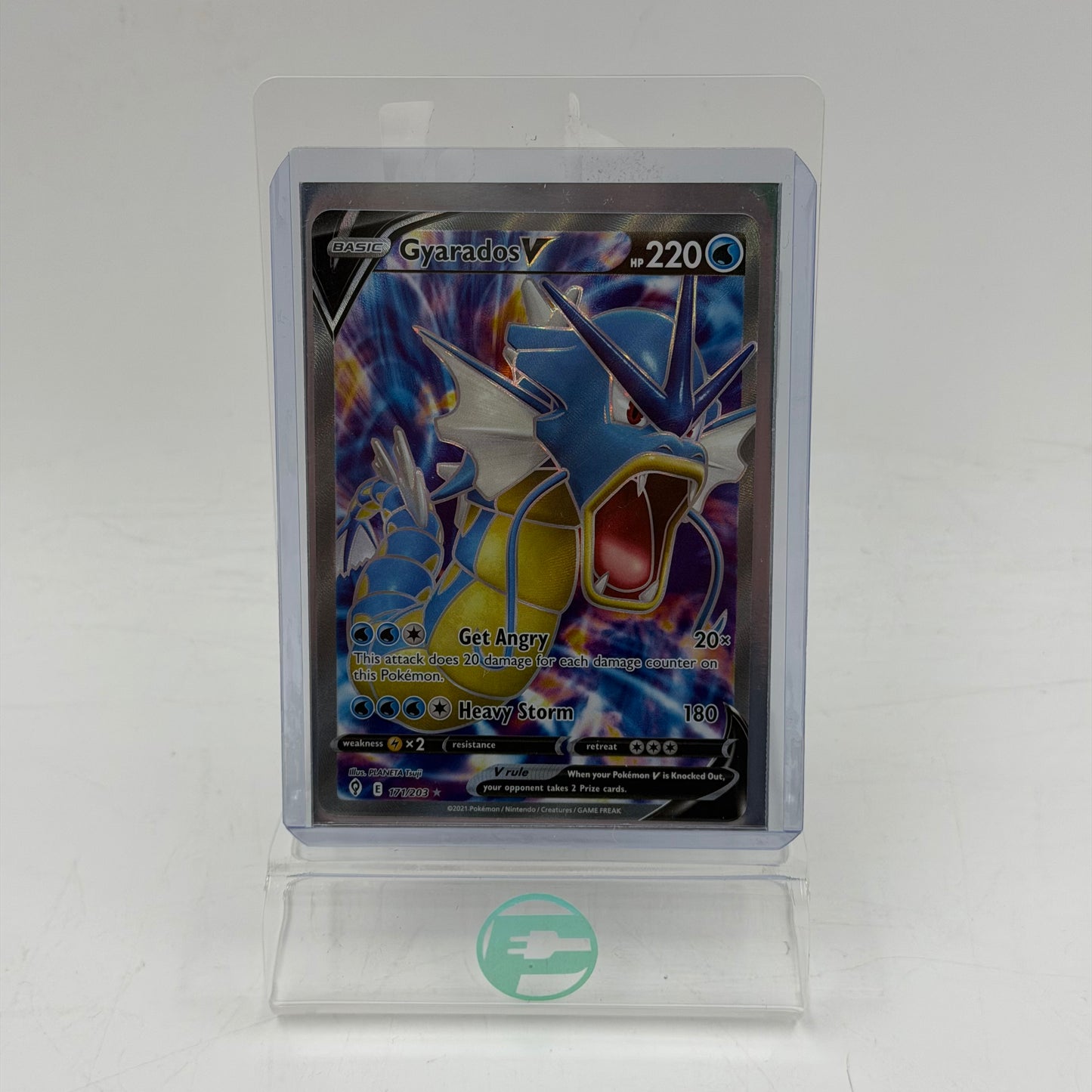 Pokémon TCG Gyarados V 171/203 Holo ENG
