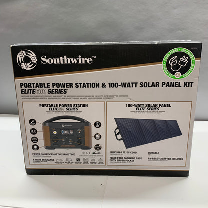 New Southwire Portable Power Station Elite 500 Series Portable Generator 53252K