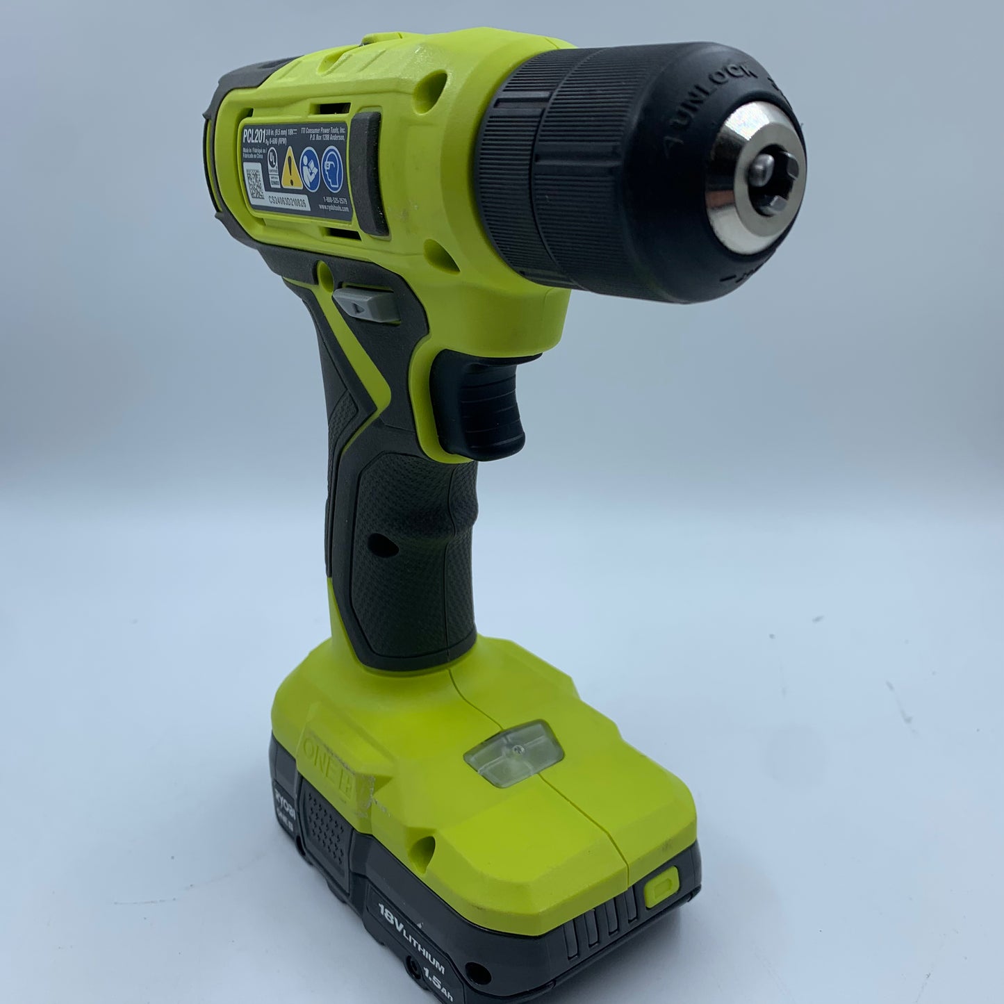 Ryobi PCL201 18V Cordless Driver Drill