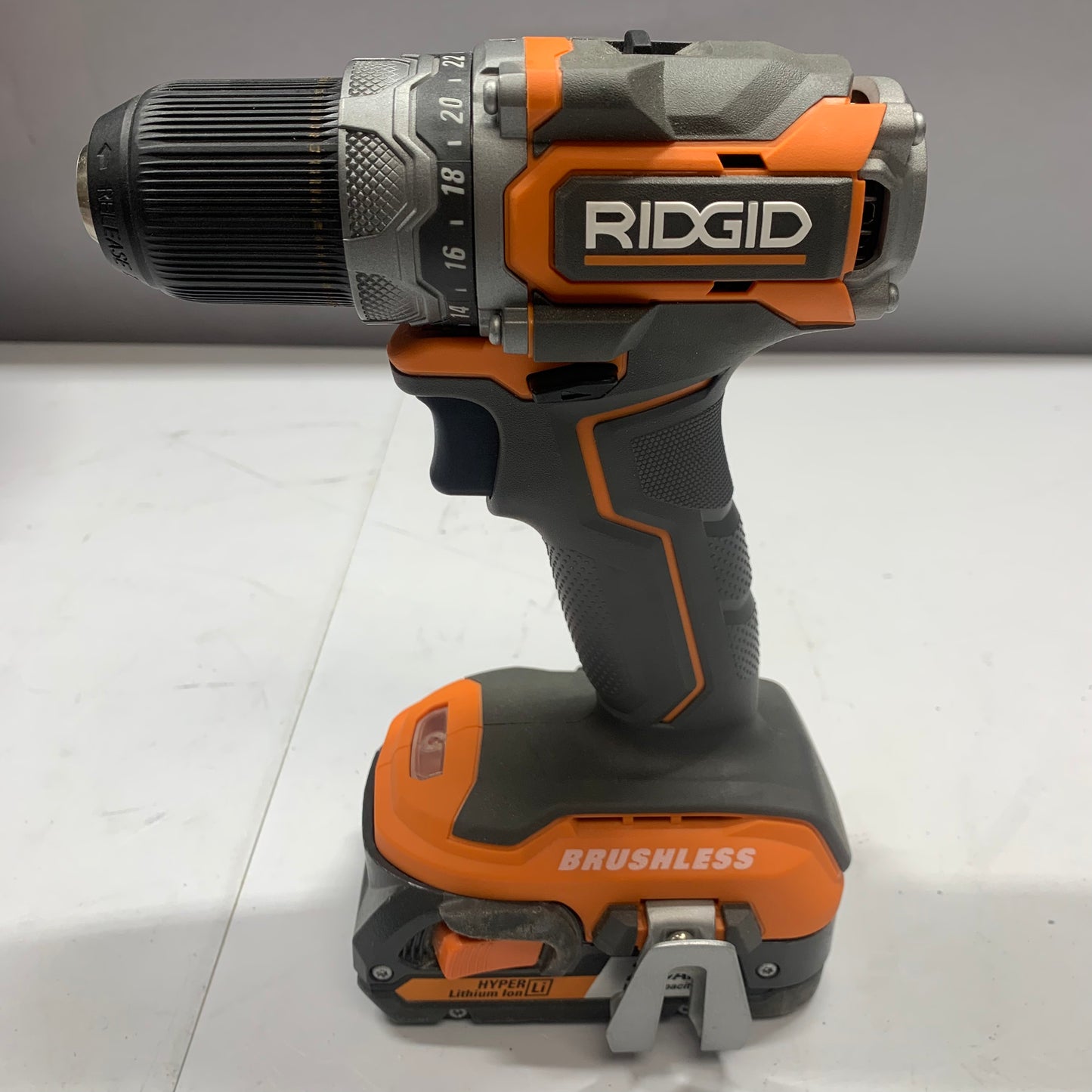 Ridgid r8723 18V 1/4 Inch Hex Cordless Impact Driver and Ridgid R8701 Sub Compact Brushless Drill